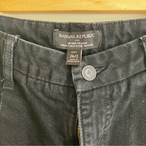 Banana Republic Mid-Rise Straight Crop Pants - Picture 6 of 6